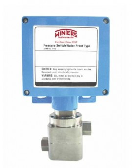 Winters 5WPS0206F4F201 Differential Pressure Switch, 0 to 100 psi