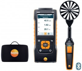 Testo 440 Air Velocity and IAQ Measuring Instrument with digital vane probe, &oslash; 3.9"