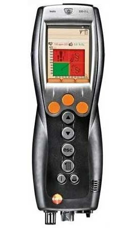 Testo 0632 3307 51 330-2G LL Combustion Analyzer with Auto Dilution, O2, CO
