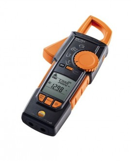 Testo 770-2 Hook-clamp Digital Multimeter with TRMS & Adapter for Type K Thermocouple, 400A AC/DC