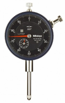 Mitutoyo 2415AB Dial Indicator, imperial, 0 to 0.5"