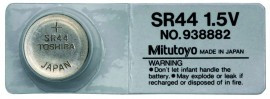 Mitutoyo 938882 SR44 Battery, 1.5 V