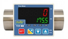 Icon Process Controls TK3M-40-SS Paddle Wheel Flow Meter with transmitter, 1.5" pipe size, 4 to 20 mA signal