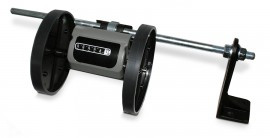 Trumeter 2701-13MYC 2-Wheel Mechanical Length Measuring Unit, Yards/Eighths, Top-Coming