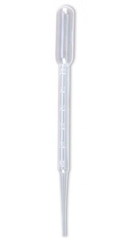 Heathrow Scientific HS206373B Transfer Pipette, 3mL Working Volume