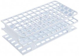Heathrow Scientific HS27551A OneRack Test Tube Rack, 13 mm, White, 8pk