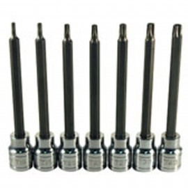 ATD Tools 13774 Star Bit Socket Torx Set, extra long, 7-piece