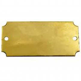 C. H. Hanson 41332-100 Tag, rectangle, notched corners