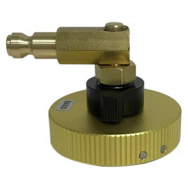 Car Certified Tools BA03 Master Cylinder Adapter for Pressure Brake Bleeders, 3-Tab, 1.30 to 1.45" Diameter