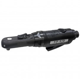 SP Air SP-7265 Sealed Flat Head Mini Ratchet, 3/8", 4 to 25'-lbs