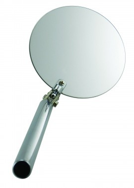 General Tools 5563 Telescoping Round Flame Inspection Mirror, 3-3/4" diameter