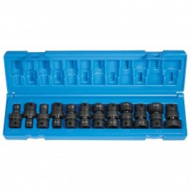 Grey Pneumatic 1212U Universal Impact Socket Set, 3/8" drive, 12-piece