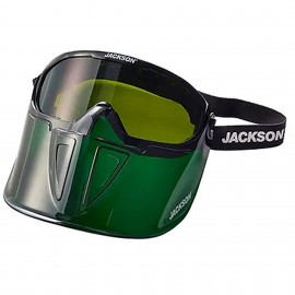Jackson Safety 21002 Goggle with detachable face shield, shade 5 IR lens