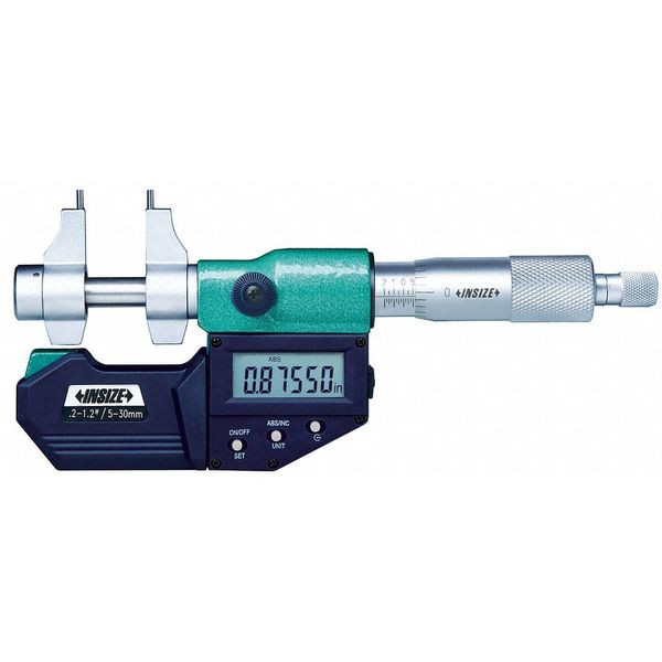 Insize 3520-30E Electronic Inside Micrometer, .2-1.2"/5-30Mm