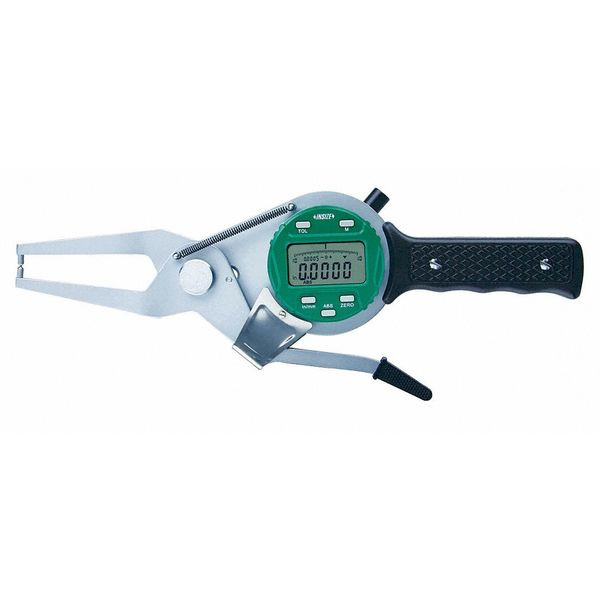 Insize 2132-20 Electronic External Caliper Gage, 0-.8"/0-20Mm, Resolution .0005"/0.01Mm