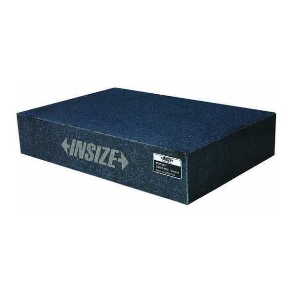 Insize 6900-A11 Granite Surface Plate, 12X18X3", Grade A