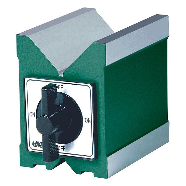 Insize 6801-1203 Magnetic V-Block, 4.7X2.8X3.7"