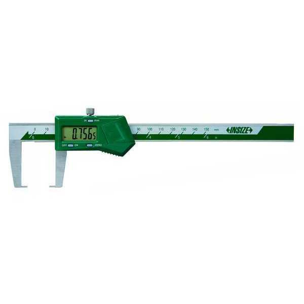 Insize 1187-150A Electronic Outside Neck Caliper, 0-6"/0-150Mm