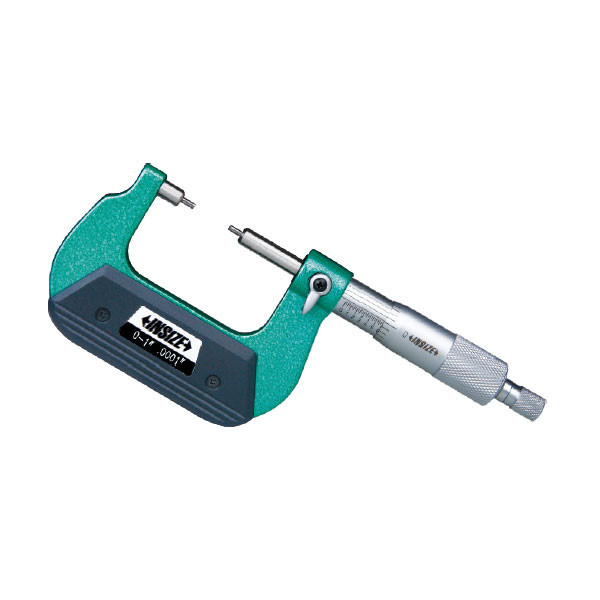 Insize 3233-7 Spline Micrometer, 6-7", Graduation .0001", Type A