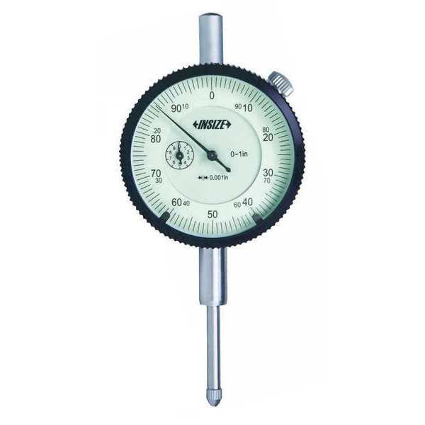 Insize 2307-2 Dial Indicator, 2", Graduation .001"