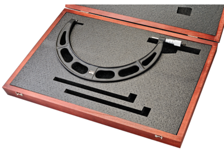 Starrett 436.1XRLZ-15 Outside Micrometer, Ratchet, 14-15"