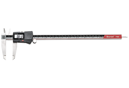 Starrett EC799B-12/300 Electronic Caliper with output, 0 to 12", stainless steel
