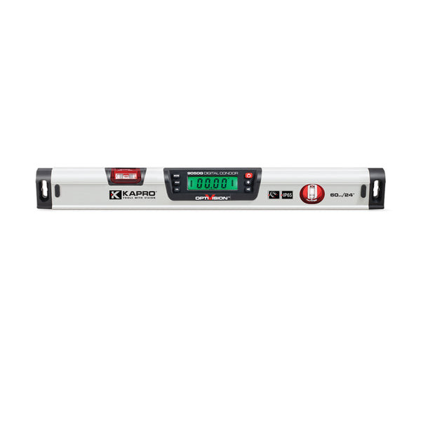 Kapro 905-41-24M  24" Condor Box Level w/OPTIVISION & Plumb Site, magnetic
