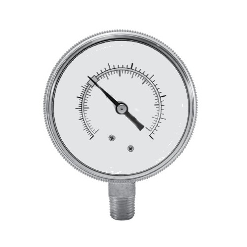 Winters P9S90214, 90 SERIES 2.5"x1/4"NPT BTM 0/100 PSI/KPA ,Digital Pressure Guage