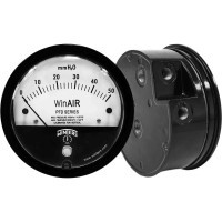 Winters PFD40218, PFD SERIES 0/500 PA 1/8" NPT 2% ACCURACY, COMPACT - FRICTIONLESS MAGNETIC DIFF. GAUGE