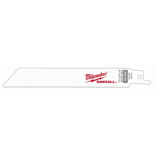 Milwaukee 48-00-5184 6" x 18TPI Bi-Metal Super Sawzall Blade