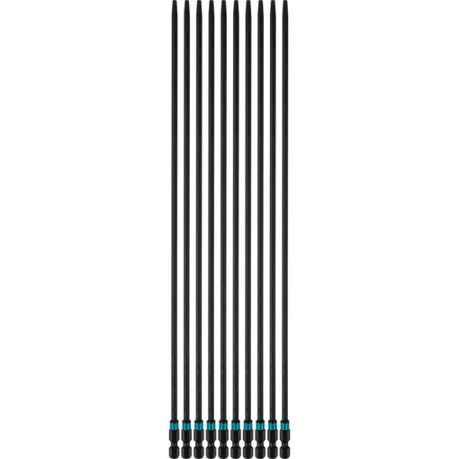 Makita A-99253 ImpactX  #1 Square Recess 12" Power Bit, 10/pk, Bulk