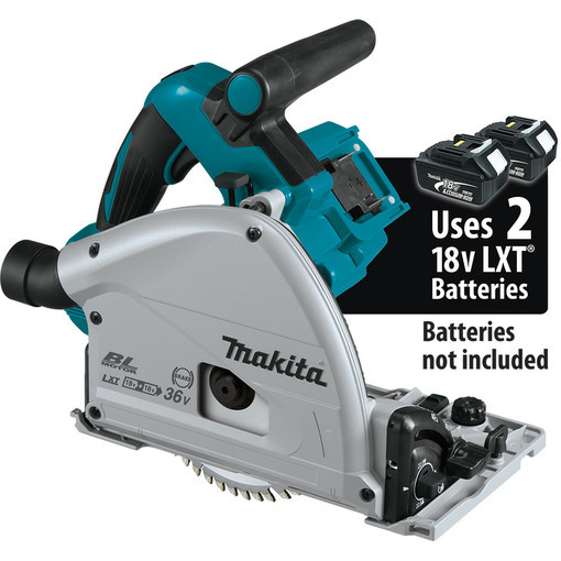 Makita XPS02ZU 18V X2 LXT 6-1/2" Plunge Circular Saw, AWS (Tool Only)