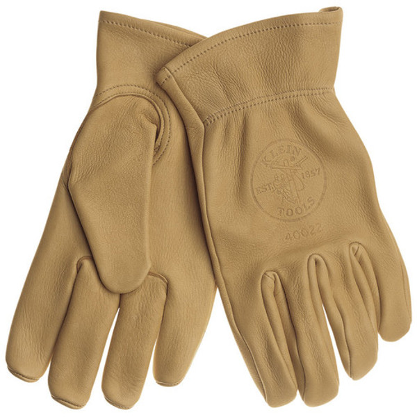 Klein Tools 40021 Cowhide Work Gloves, Medium