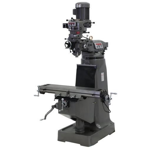 Jet 690095 JTM-2 Mill With 3-Axis ACU-RITE 200S DRO, X-Axis Powerfeed