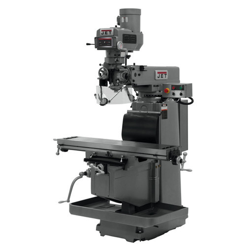 Jet 698125 JTM-1254RVS Vertical Mill with 200S 3X-Q, X/Y/Z PFD, APDB