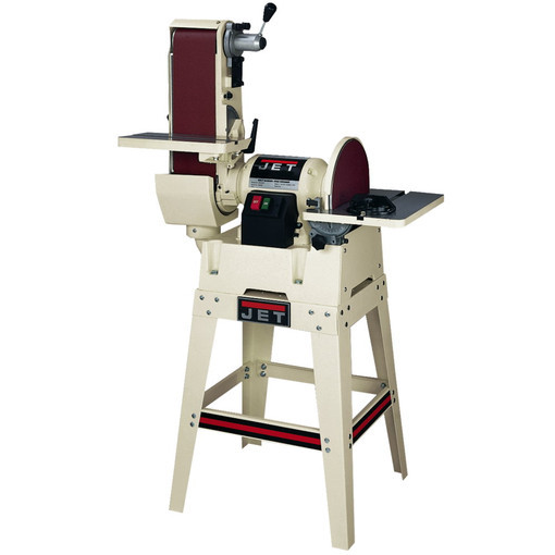 Jet 708599K JSG-6DCK, 6" x 48" Belt / 12" Disc Sander with Open Stand
