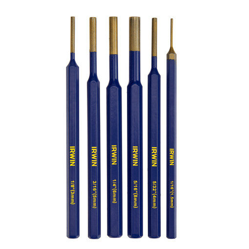 Irwin IRHT82531 6 Piece Pin Punch Set