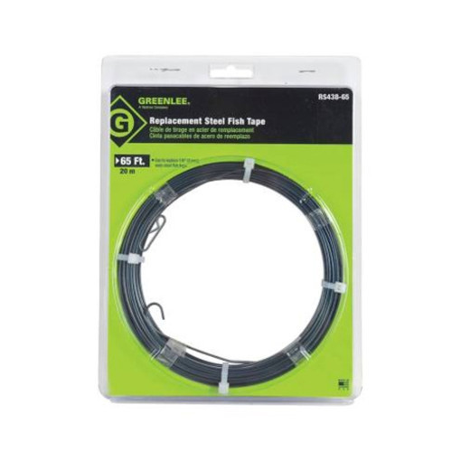 Greenlee RS438-65 MagnumPro Replacement Steel Fish Tape, 65'