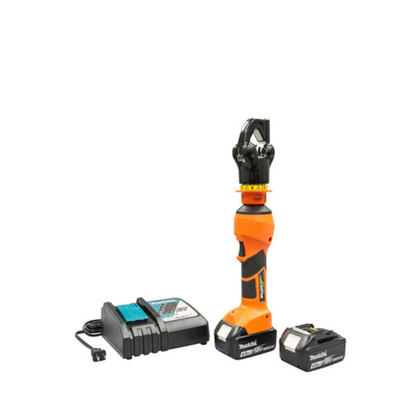 Greenlee EK6IDCVX11 6 Ton Insulated Crimper w/6ID Head & 120V Charger