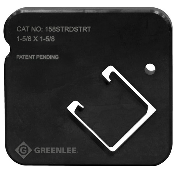 Greenlee 158STRDSTRT Dies, 1-5/8 Single Strut