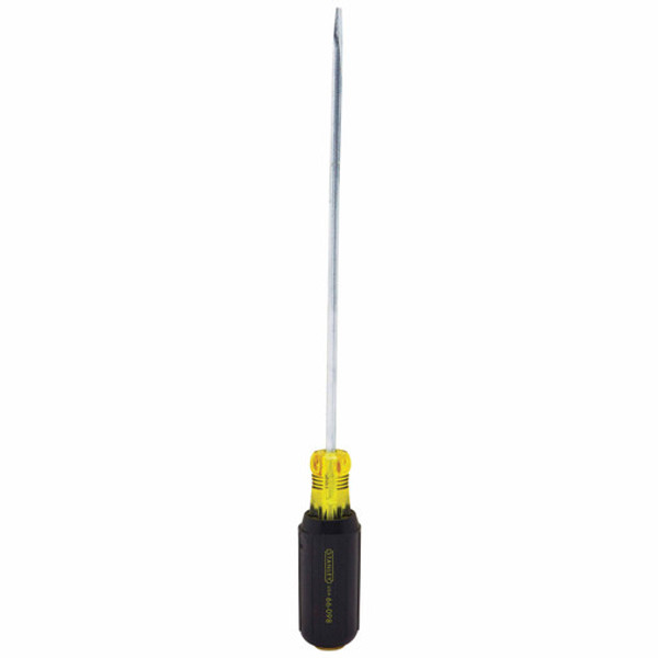 Stanley 66-098 Vinyl Grip Cabinet Slotted Tip Screwdriver 3/16" X 8"