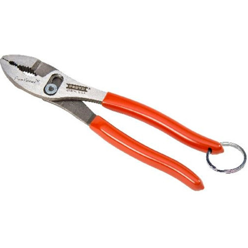 Proto J280GXL-TT Tether-Ready XL Series Slip Joint Pliers w/ Grip - 10"