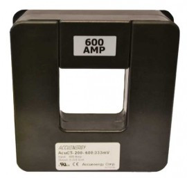 Accuenergy AcuCT-200-600:333 Split Core Current Transformer, 2 x 2", 600 A:333 mV
