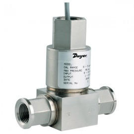Dwyer 636D-3 Fixed Range Differential Pressure Transmitter (0-60 psid) with 4-20mA output