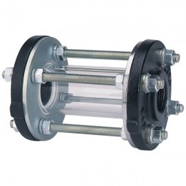 Dwyer SFI-400SS-4 Indicator, Sight Flow, 4" NPT, Tube, 316SS Body