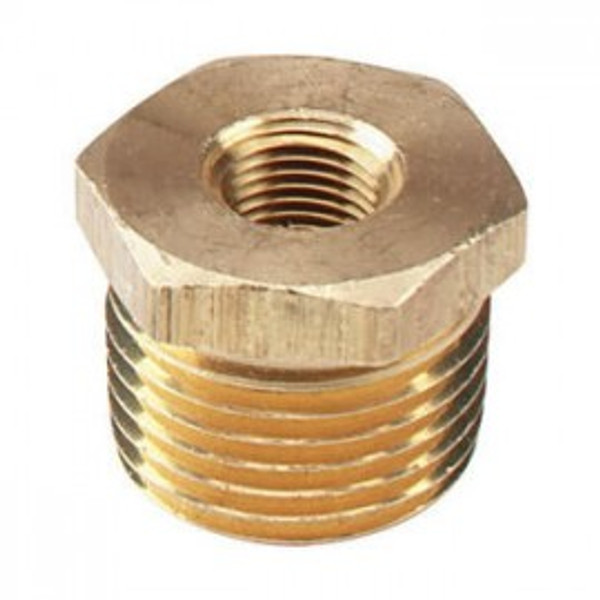Dwyer A-333 Brass Bushing, 1/8" to 1/2" NPT