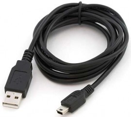 Dwyer UHH-CBL USB to Mini-USB Cable, 3.2'