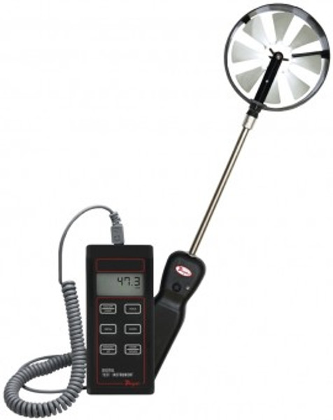 Dwyer 473B-1 Vane Thermo-Anemometer, 100 mm