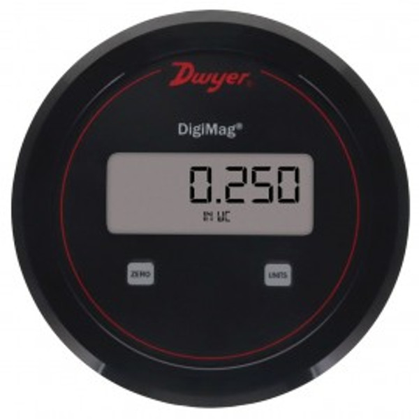Dwyer DM-004 DigiMag Differential Pressure Transmitter, 1 inWC