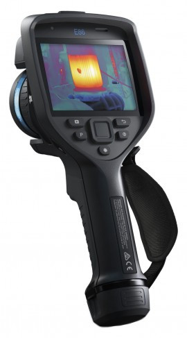 FLIR E86 Advanced Thermal Imaging Camera with 14° lens, 464 x 348